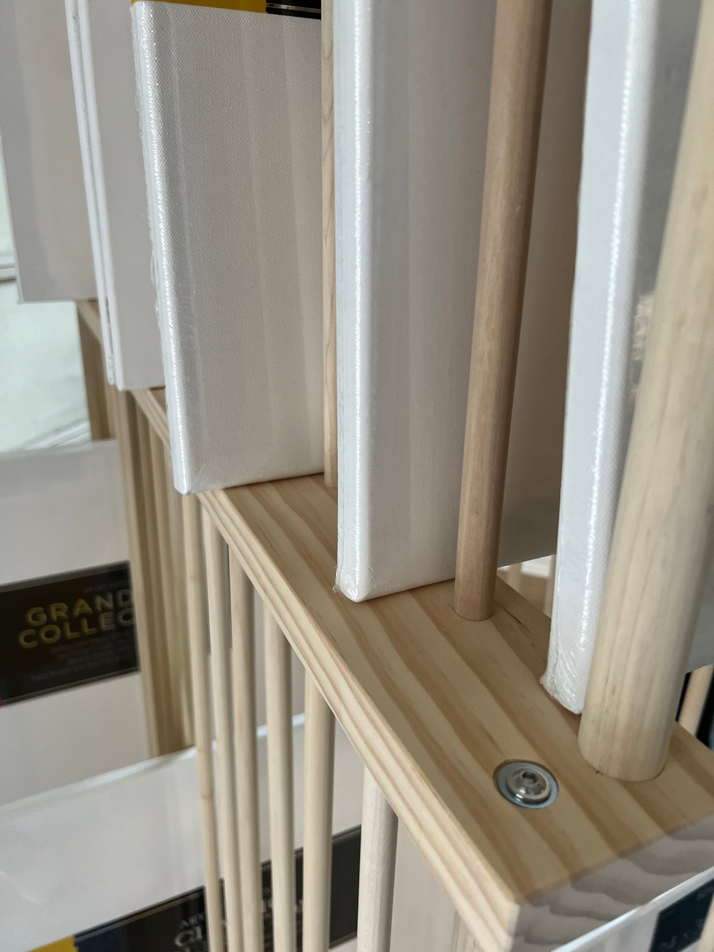Two Tier Enclosed Heavier Duty Art Storage Cart