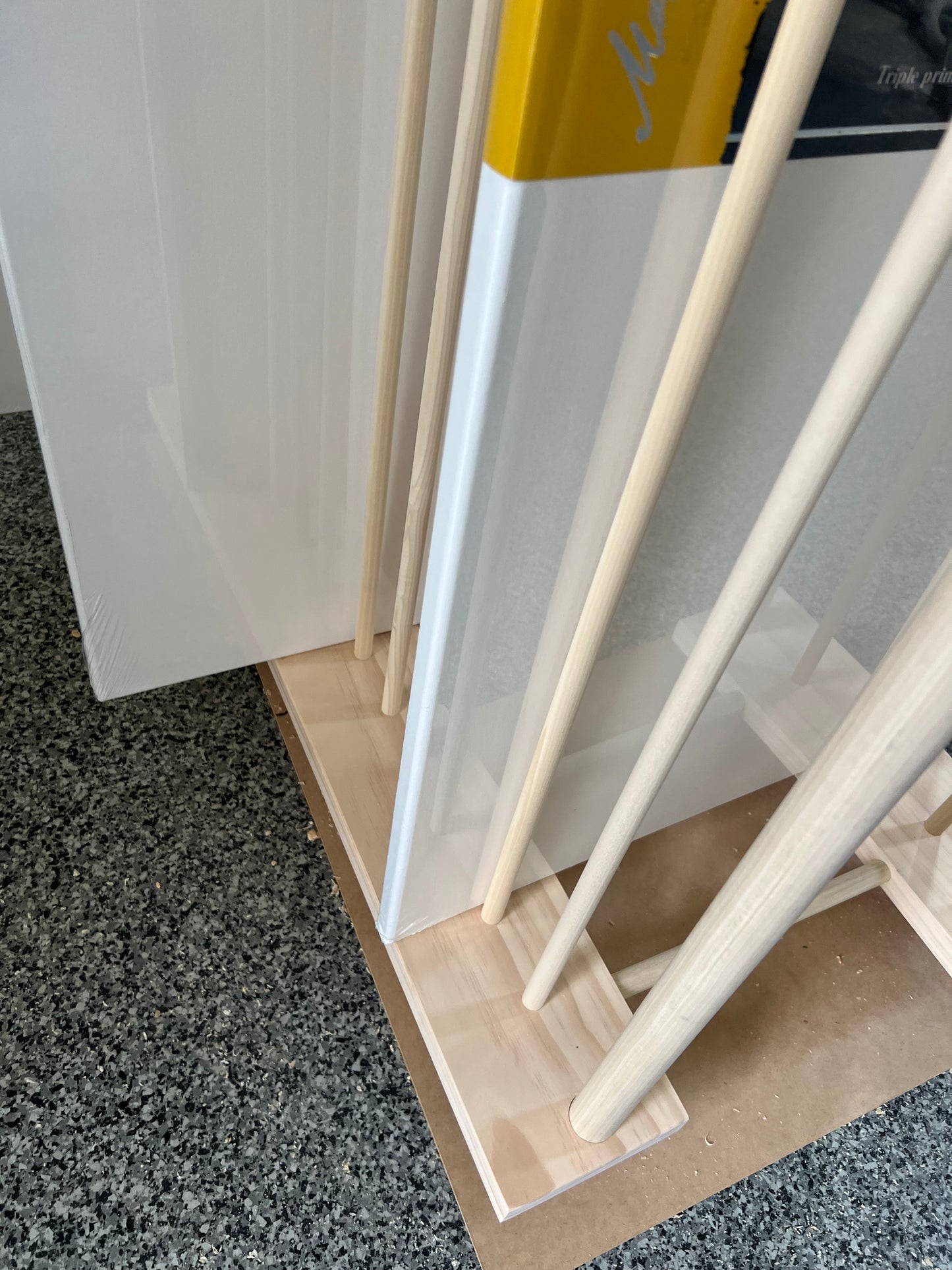 Two Tier Enclosed Heavier Duty Art Storage Cart