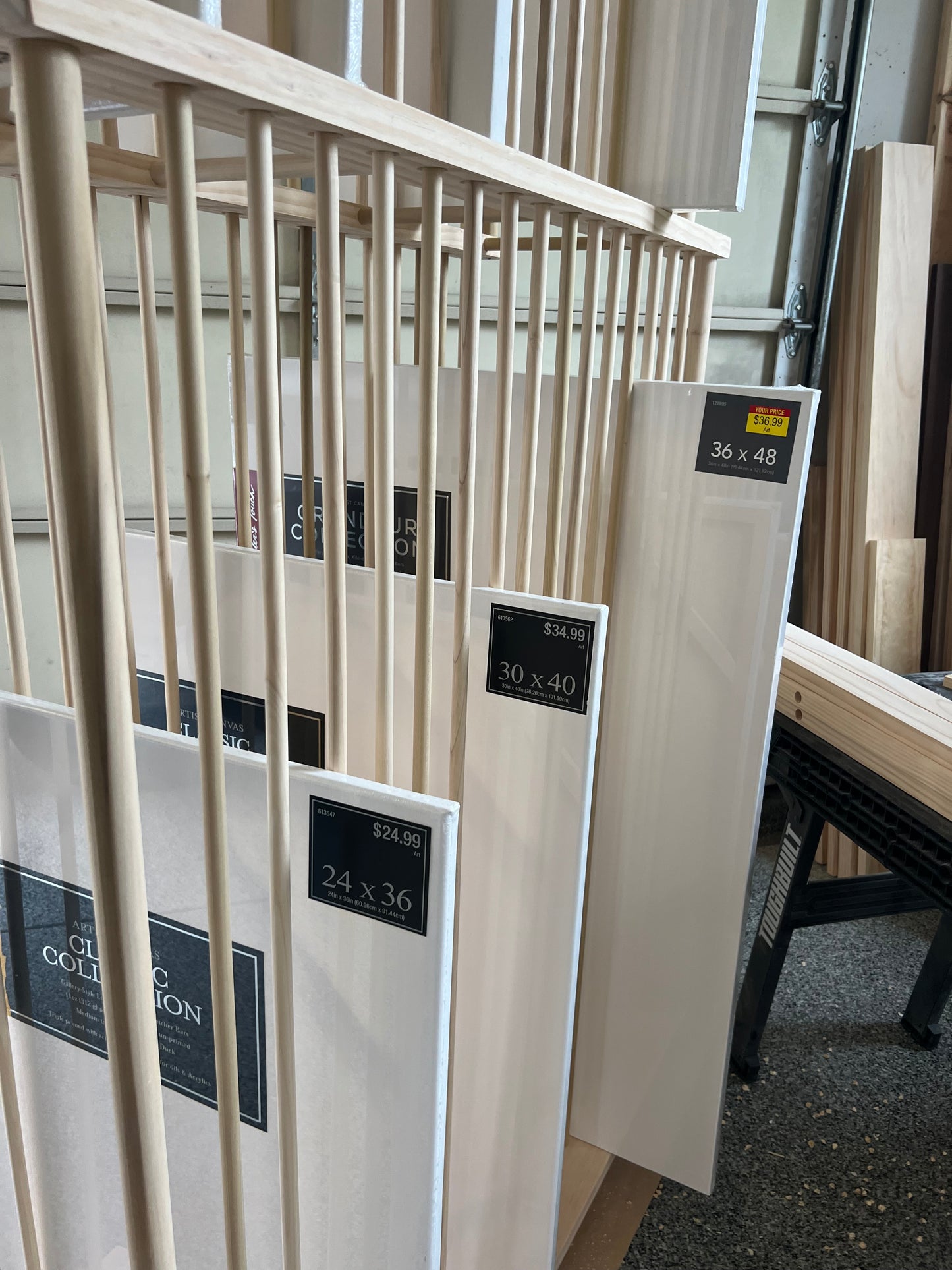Two Tier Enclosed Heavier Duty Art Storage Cart