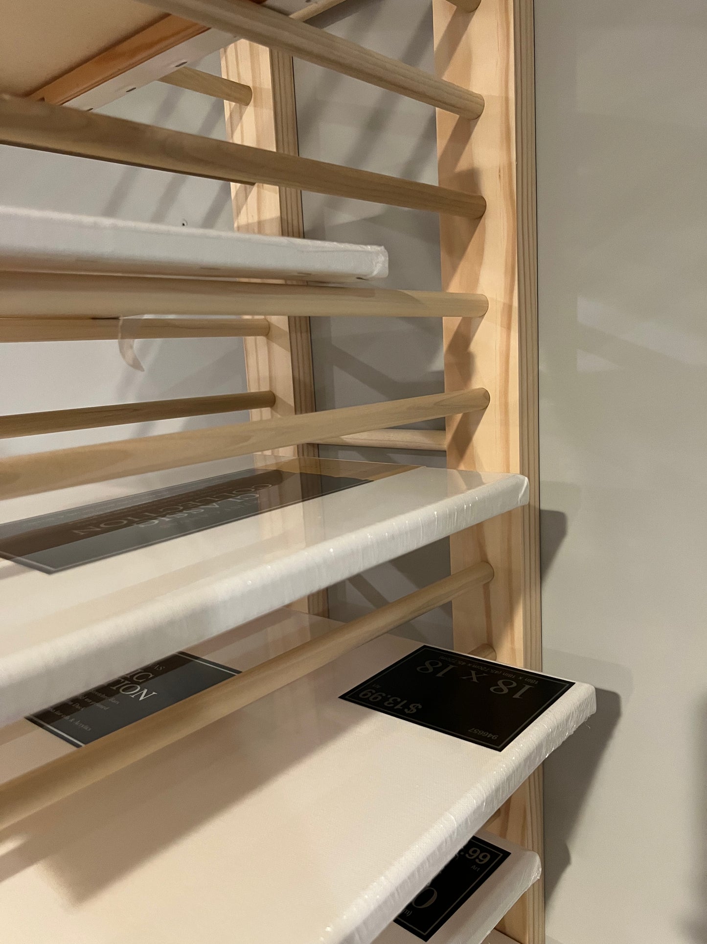 Heavier Duty Wall Mount Art Storage/Drying Rack