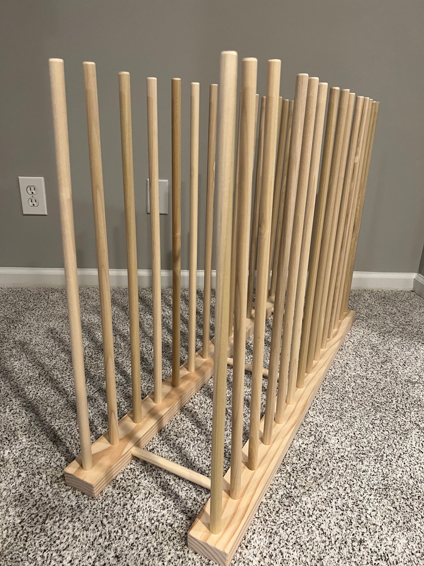 Heavier Duty Wall Mount Art Storage/Drying Rack