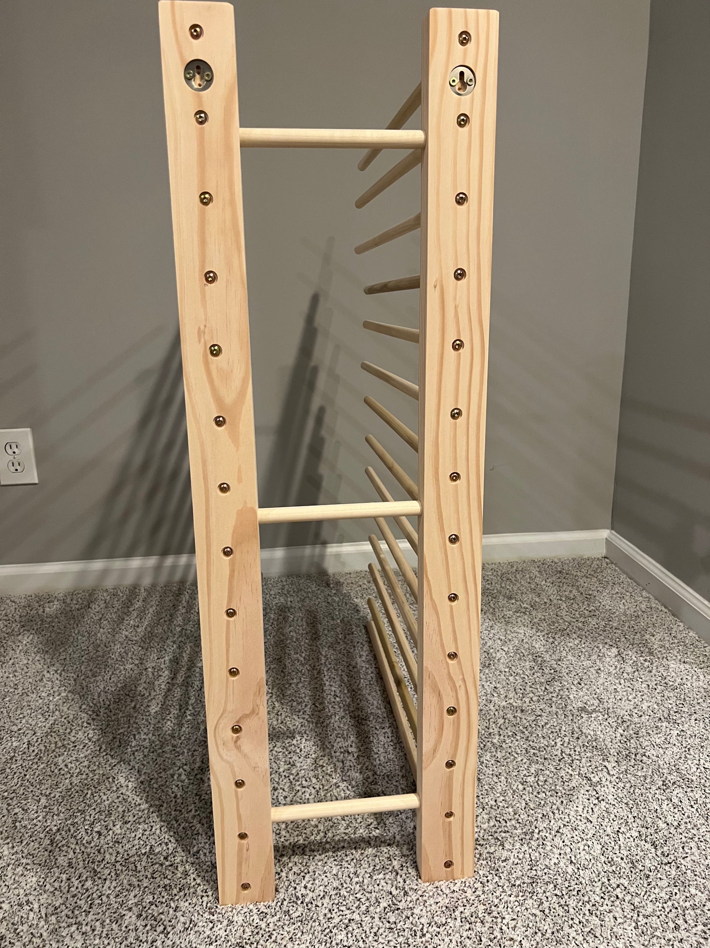 Heavier Duty Wall Mount Art Storage/Drying Rack