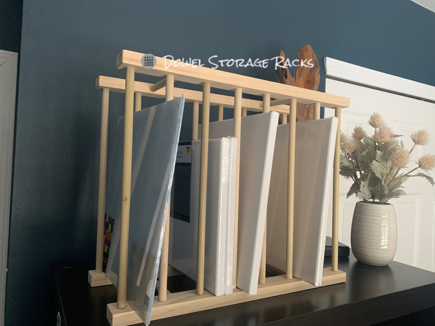 Enclosed Art Storage / Drying Rack - For Vertical or Horizontal Storage