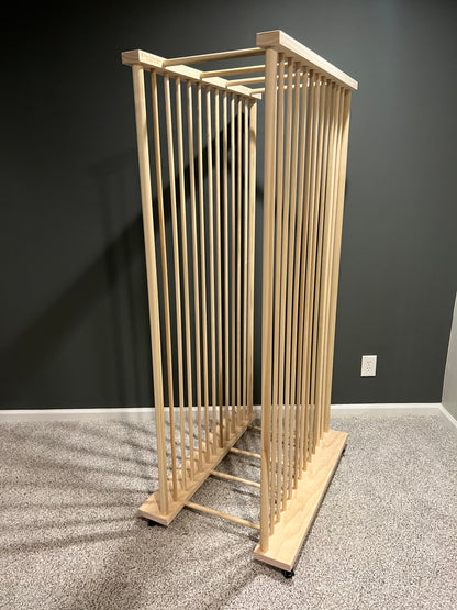 Large Art Canvas Storage - 36” Long Enclosed Art Storage Rack / Art Storage Cart - Options to hold Large Canvas up to 60” or 72”