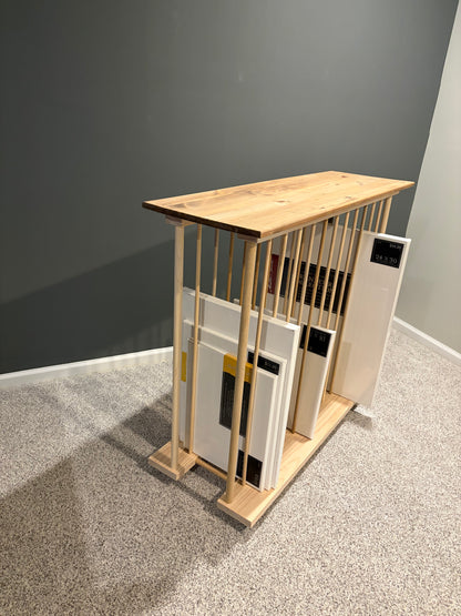 Enclosed Art Storage Rack / Art Storage Cart