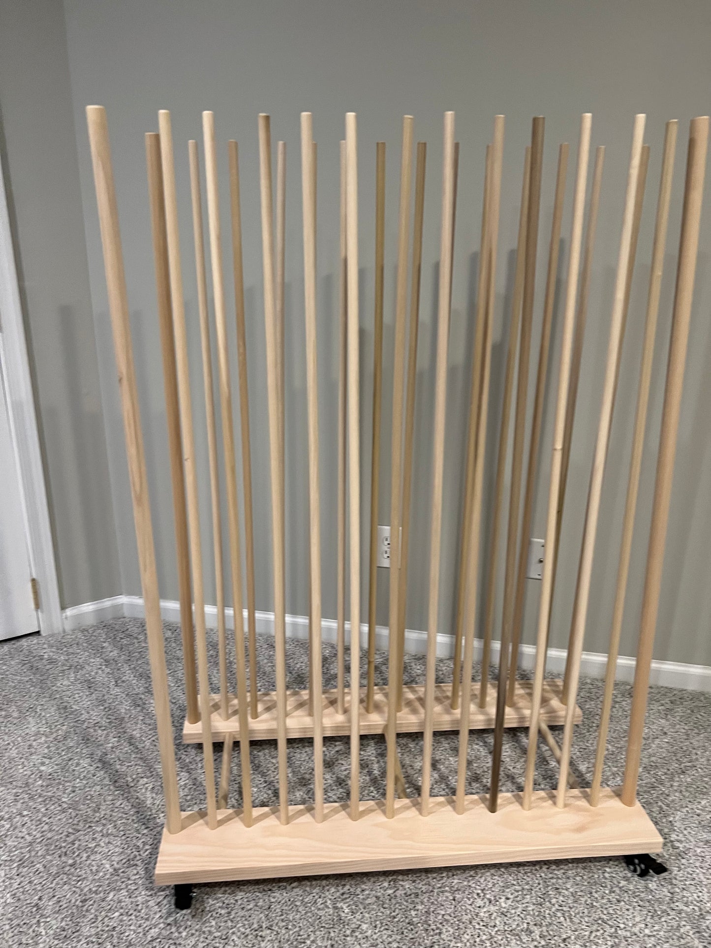 Enclosed Art Storage Rack / Art Storage Cart