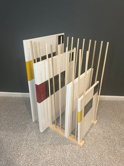 Enclosed Art Storage Rack / Art Storage Cart