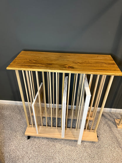 Enclosed Art Storage Rack / Art Storage Cart