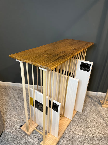 Enclosed Art Storage Rack / Art Storage Cart
