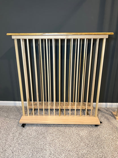Enclosed Art Storage Rack / Art Storage Cart
