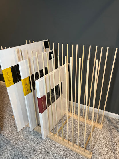 Enclosed Art Storage Rack / Art Storage Cart