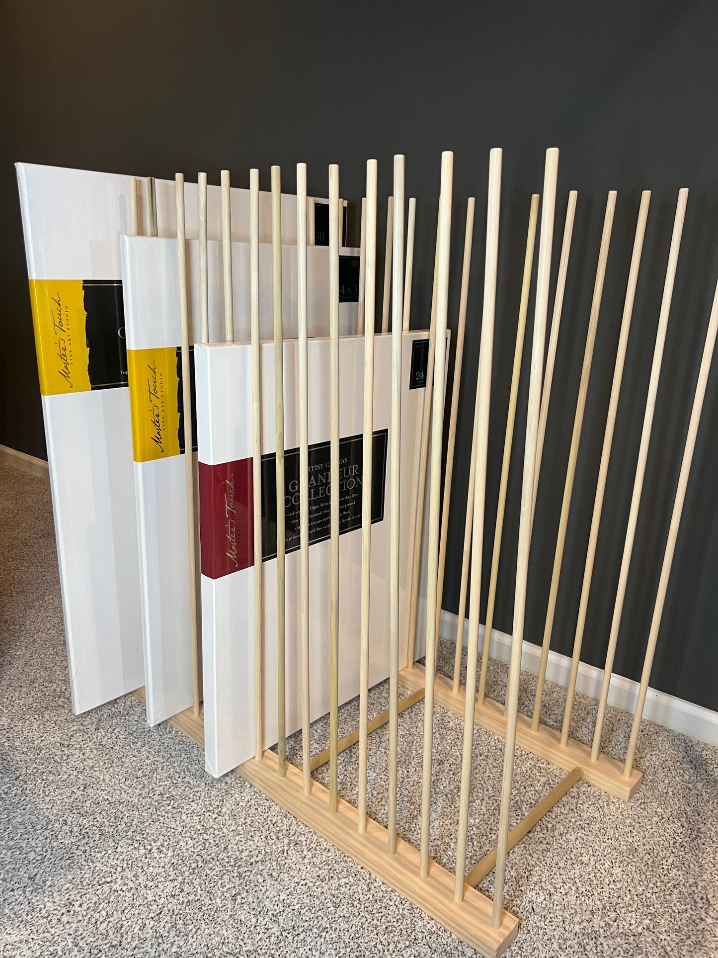 Enclosed Art Storage Rack / Art Storage Cart
