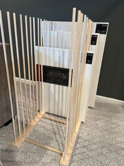 Enclosed Art Storage Rack / Art Storage Cart