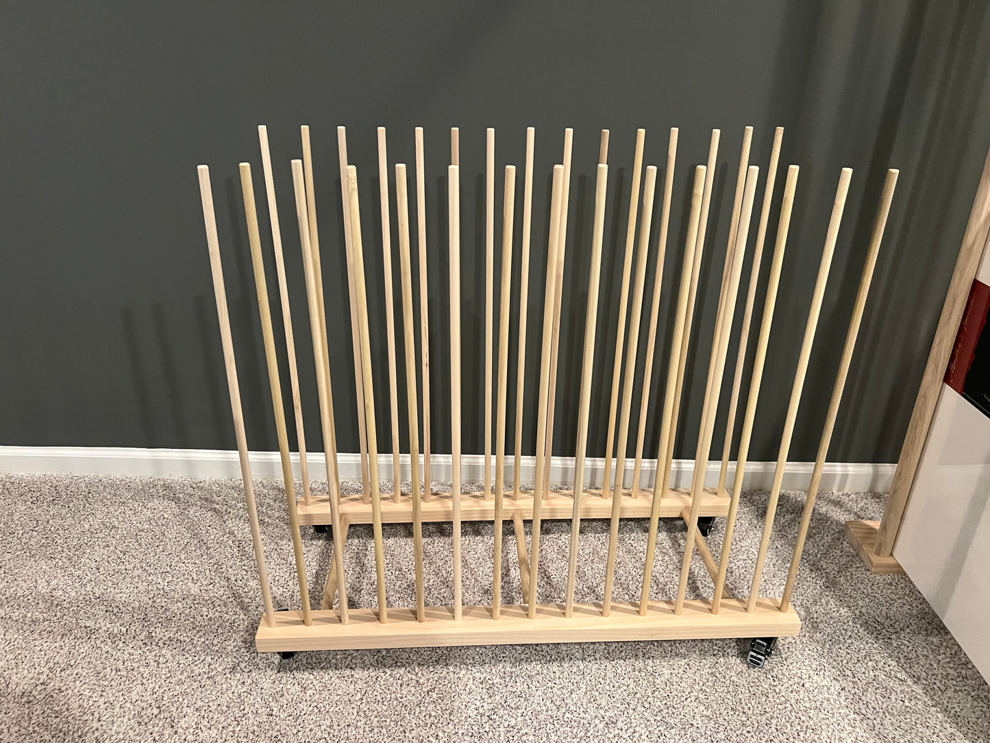 Enclosed Art Storage Rack / Art Storage Cart