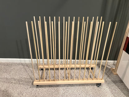 Enclosed Art Storage Rack / Art Storage Cart