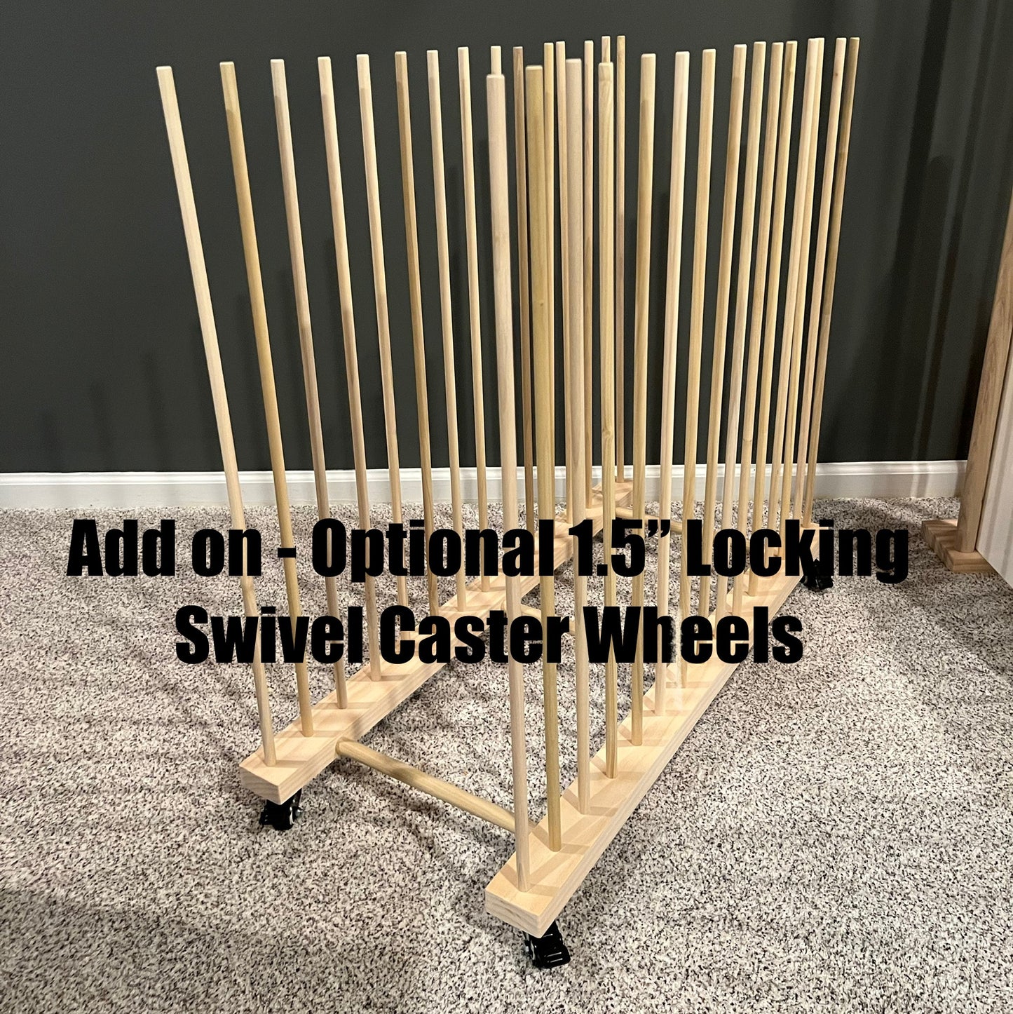 Enclosed Art Storage Rack / Art Storage Cart