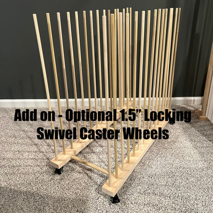 Enclosed Art Storage Rack / Art Storage Cart