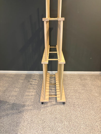 Three Tier Art Storage Cart - Three Levels of Canvas Storage - Custom Sizes Available