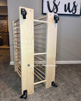 Enclosed Art Storage Rack / Art Storage Cart – Dowel Storage Racks