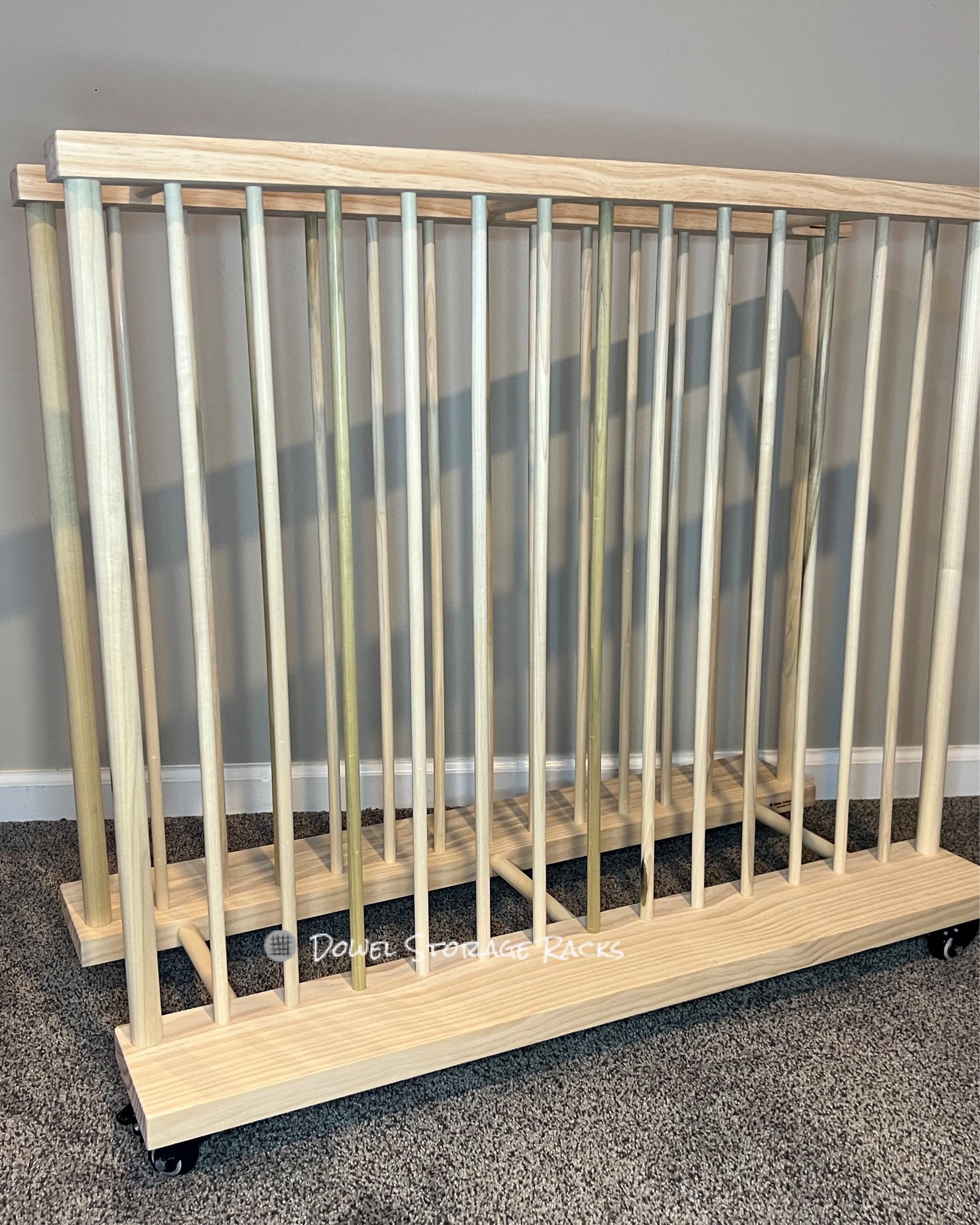 Enclosed Art Storage Rack / Art Storage Cart – DowelStorageRacks