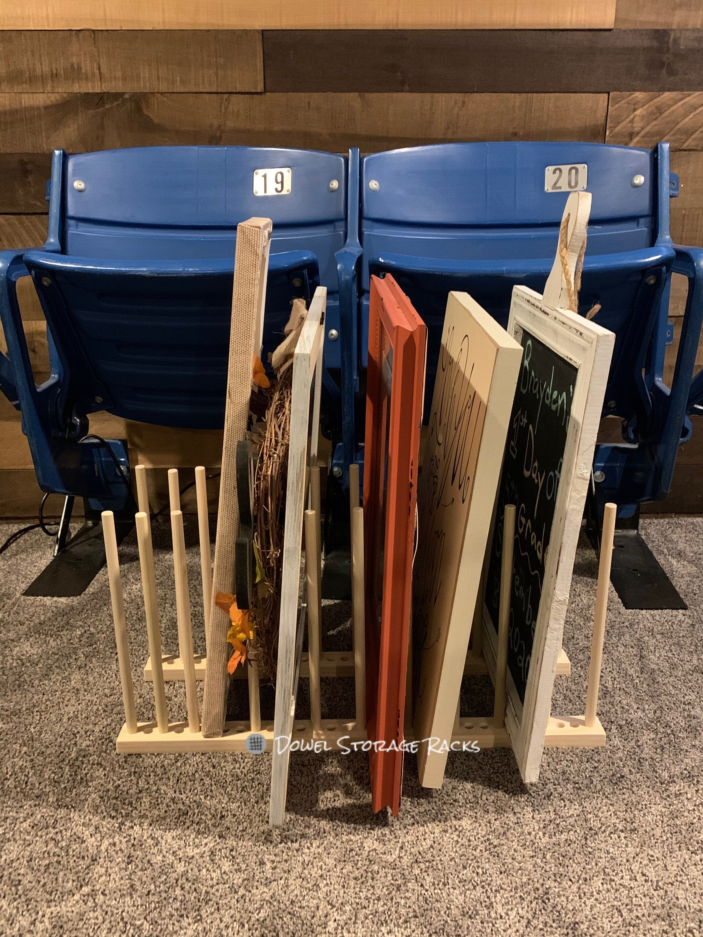 Adjustable Art Storage Rack For Framed Art, Picture Frame, Canvas Pict ...