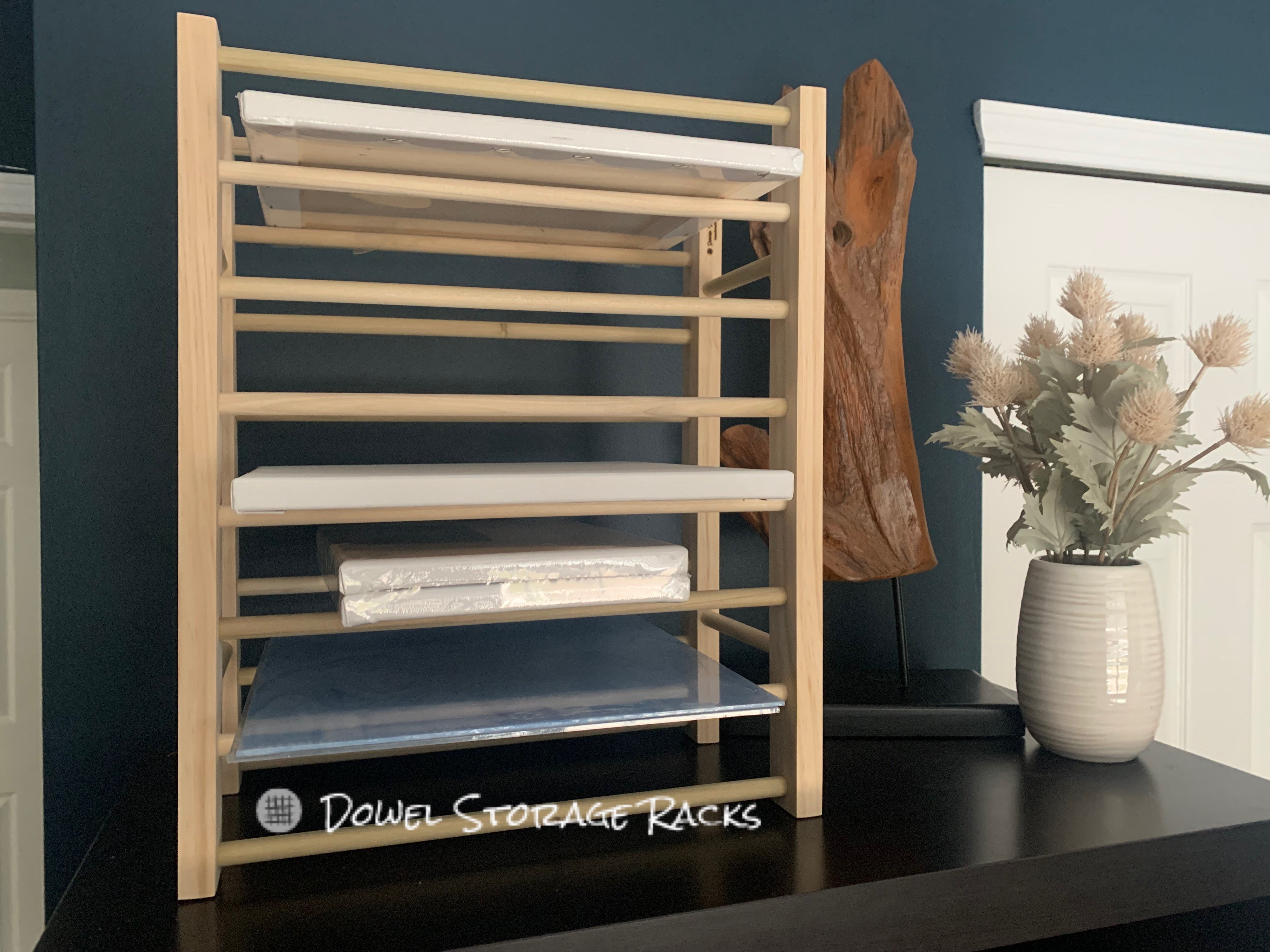 Enclosed Drying Racks Enclosed Art Storage / Drying Rack - For Vertical or Horizontal Storag ...